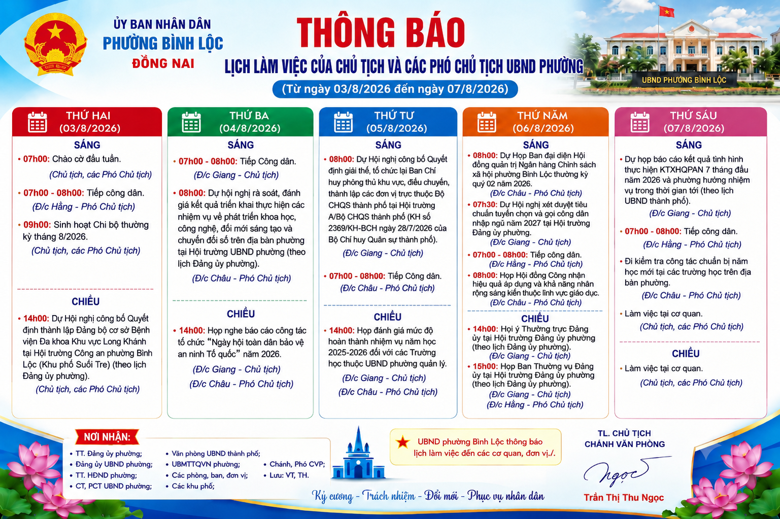 lich lam viec tu ngay 3 den ngay 7 8 2026